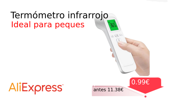 Termómetro infrarrojo