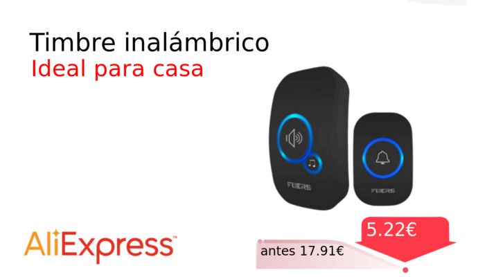 Timbre inalámbrico