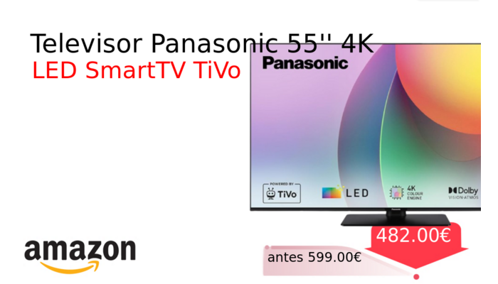 Televisor Panasonic 55'' 4K