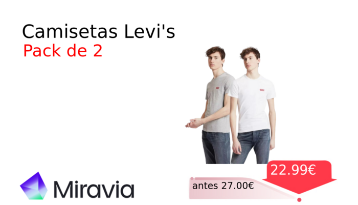 Camisetas Levi's