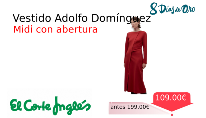 Vestido Adolfo Domínguez