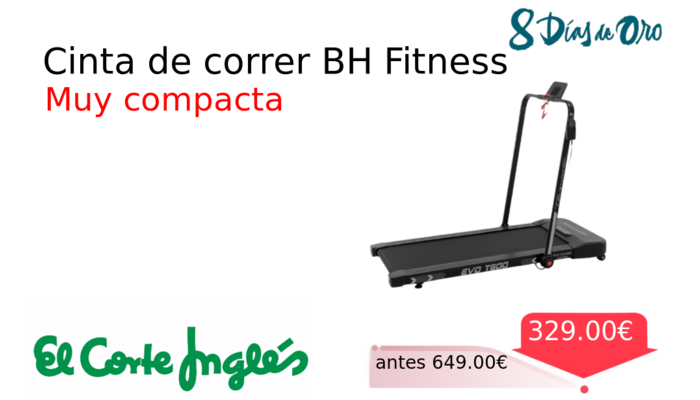 Cinta de correr BH Fitness