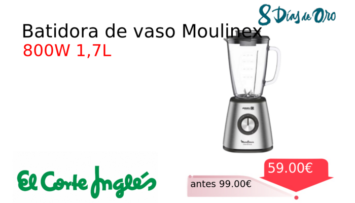 Batidora de vaso Moulinex