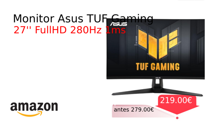 Monitor Asus TUF Gaming