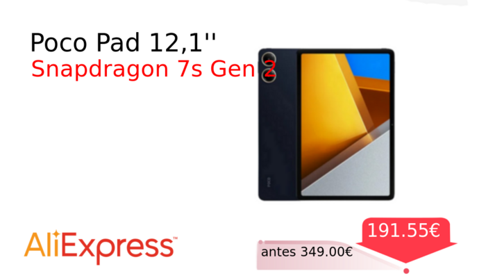 Poco Pad 12,1''