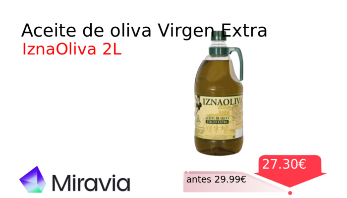 Aceite de oliva Virgen Extra