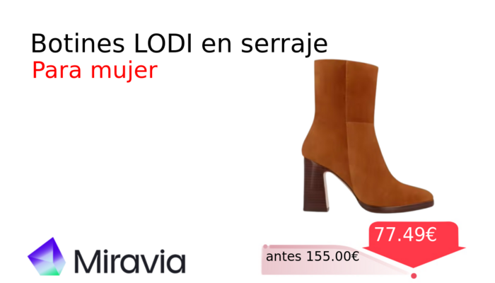 Botines LODI en serraje