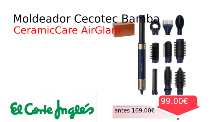 Moldeador Cecotec Bamba