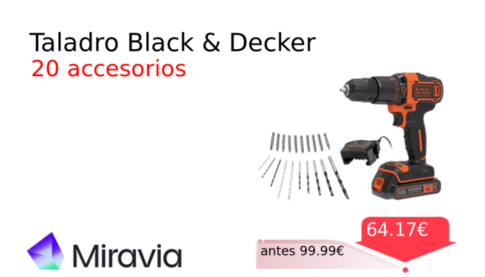 Taladro Black & Decker