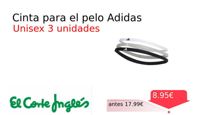 Cinta para el pelo Adidas