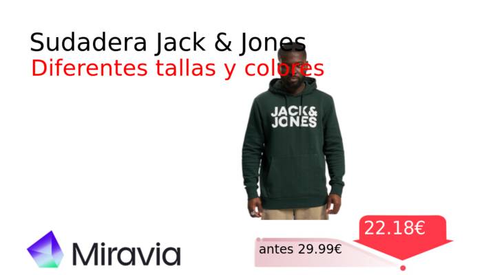 Sudadera Jack & Jones