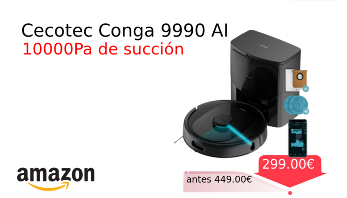 Cecotec Conga 9990 AI