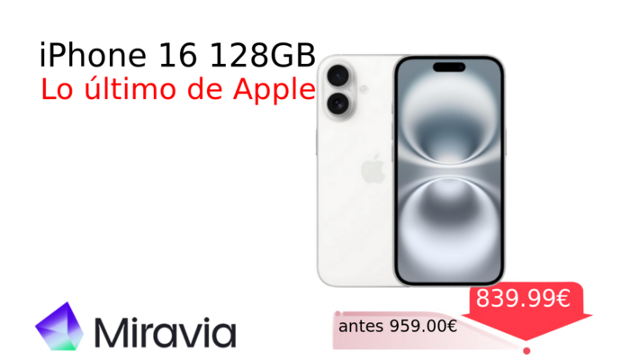 iPhone 16 128GB