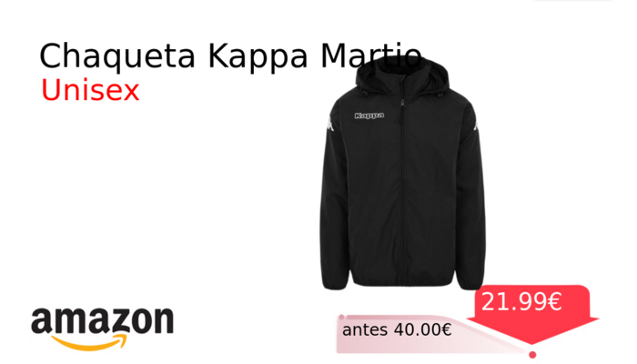 Chaqueta Kappa Martio