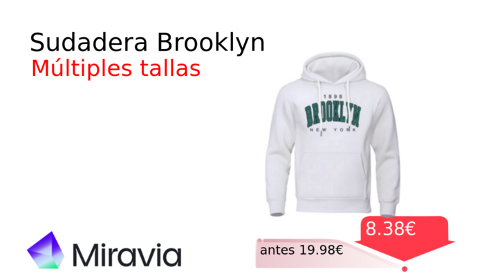 Sudadera Brooklyn