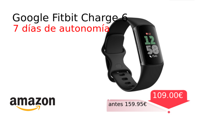 Google Fitbit Charge 6