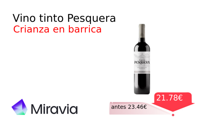 Vino tinto Pesquera