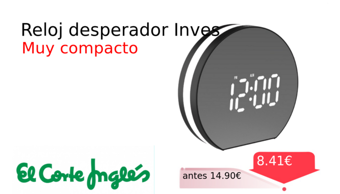 Reloj desperador Inves