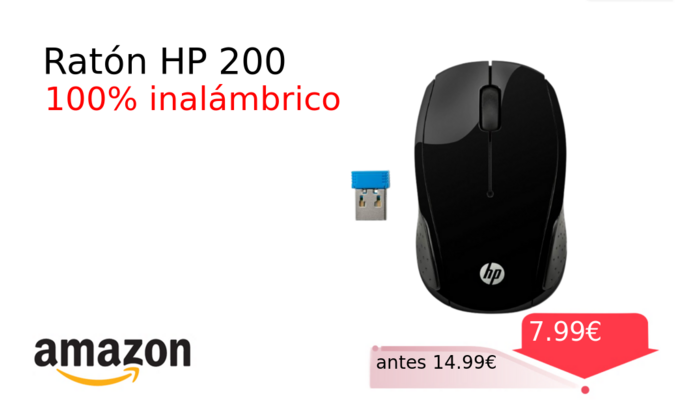 Ratón HP 200