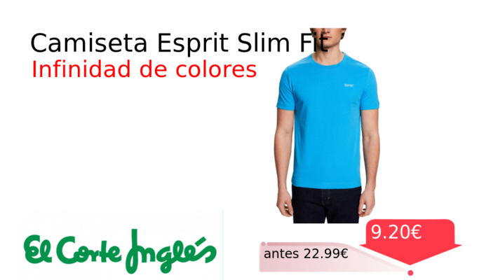 Camiseta Esprit Slim Fit