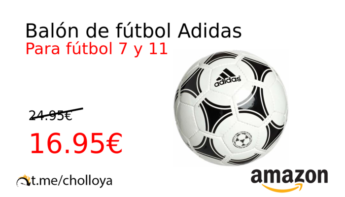 Balón de fútbol Adidas