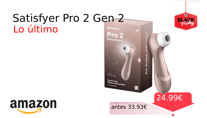 Satisfyer Pro 2 Gen 2