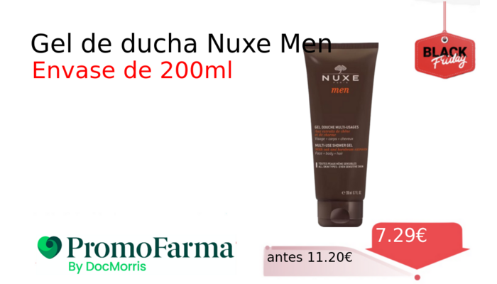 Gel de ducha Nuxe Men