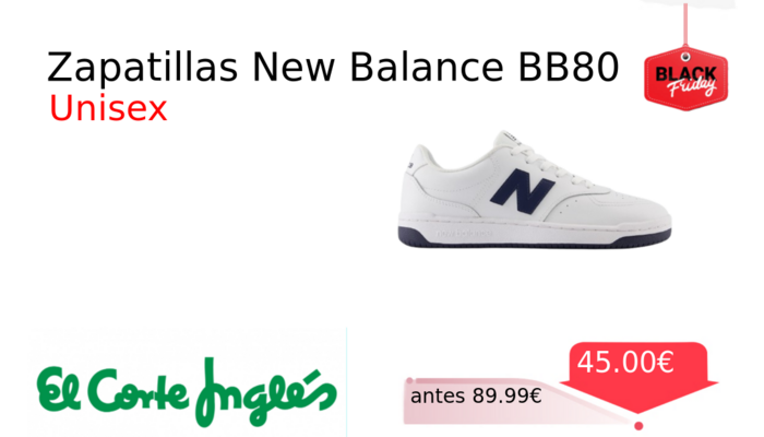 Zapatillas New Balance BB80