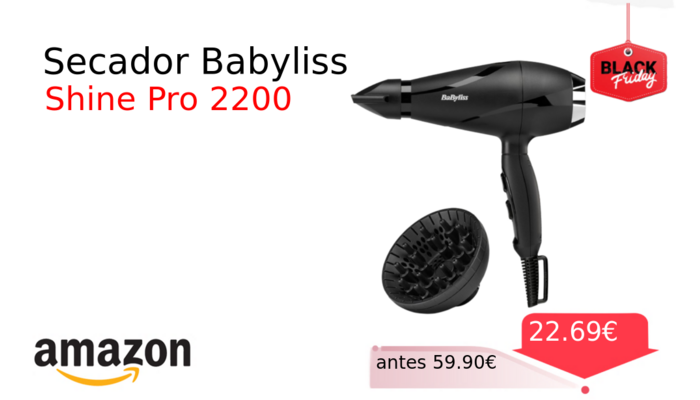 Secador Babyliss