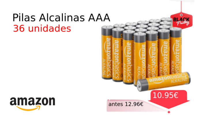 Pilas Alcalinas AAA