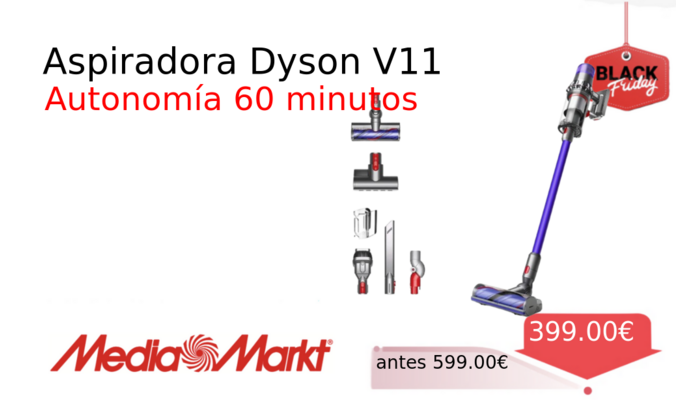 Aspiradora Dyson V11