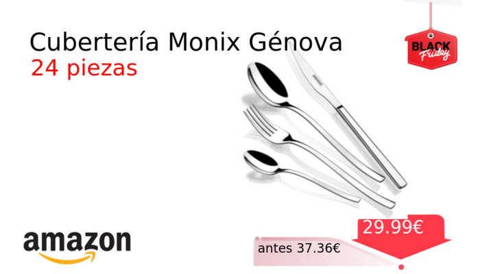 Cubertería Monix Génova 