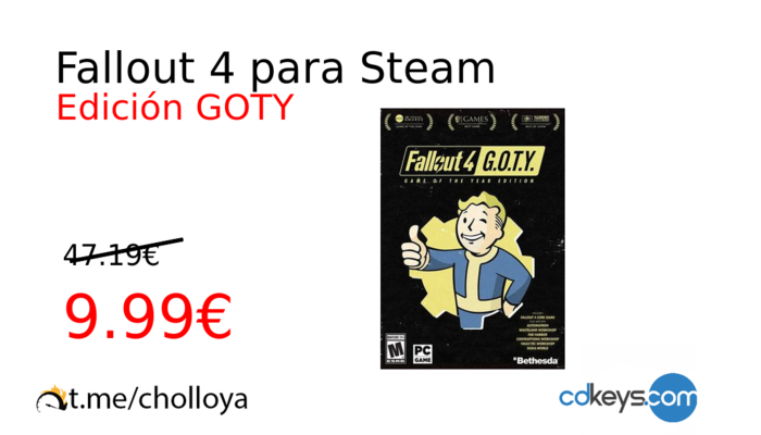 Fallout 4 para Steam