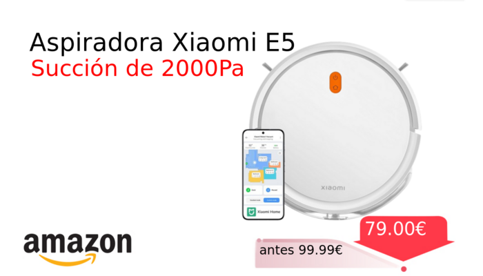 Aspiradora Xiaomi E5