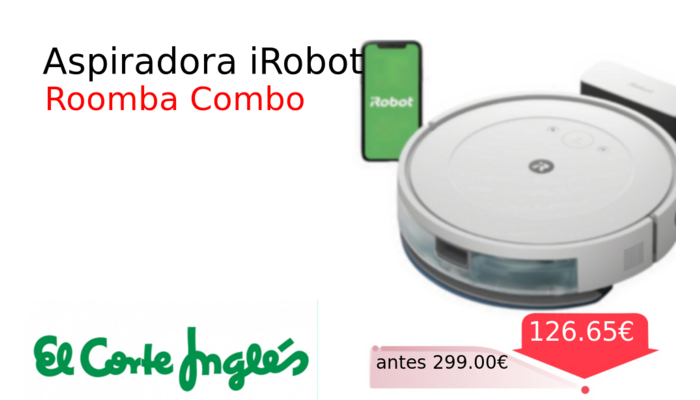 Aspiradora iRobot 