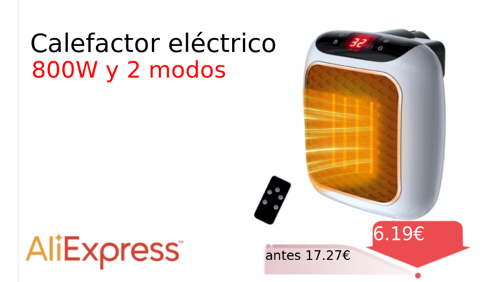 Calefactor eléctrico