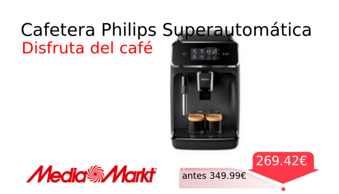 Cafetera Philips Superautomática