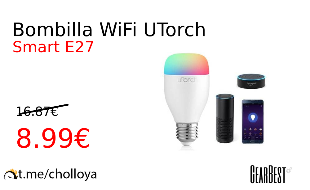 Bombilla WiFi UTorch