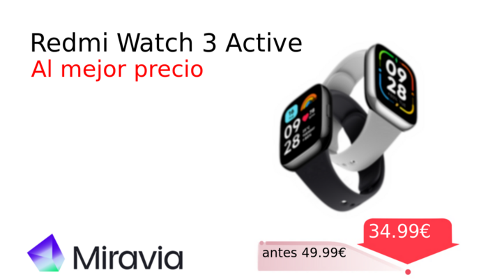 Redmi Watch 3 Active