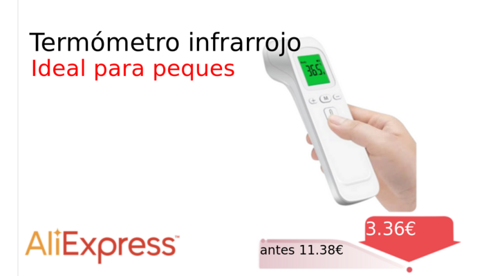 Termómetro infrarrojo