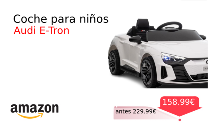 Coche para niños