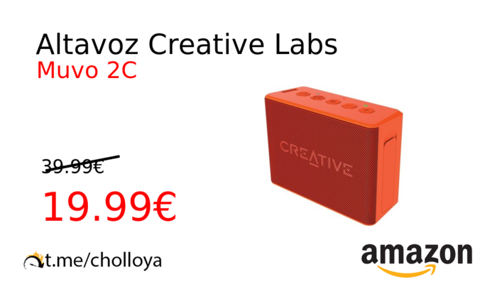Altavoz Creative Labs