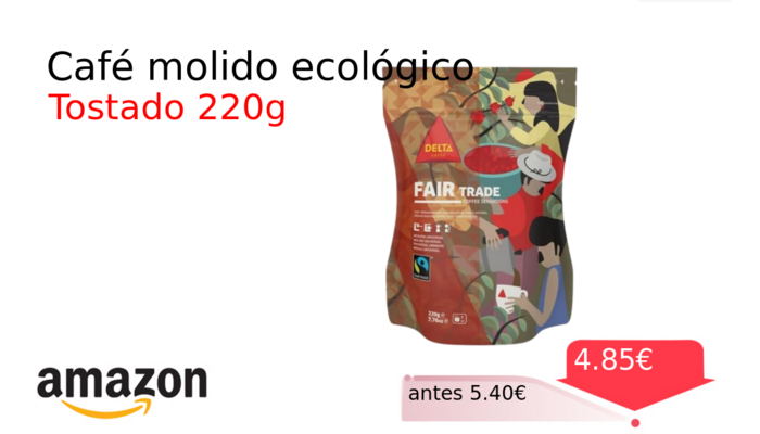 Café molido ecológico
