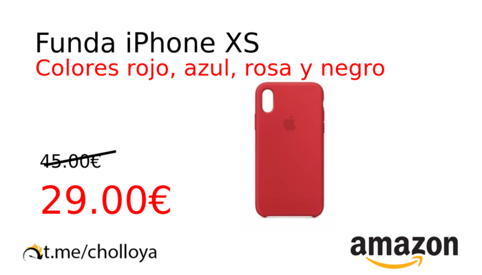 Funda iPhone XS