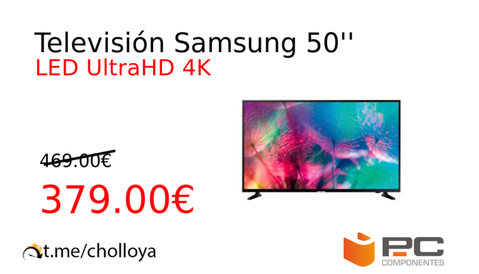 Televisión Samsung 50''