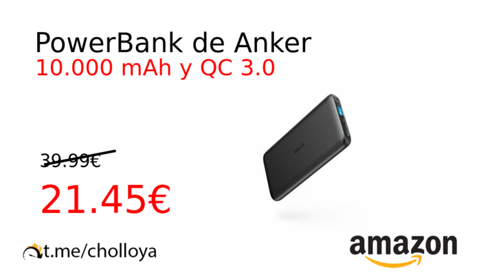 PowerBank de Anker