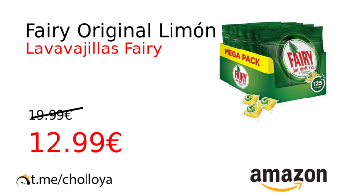Fairy Original Limón 