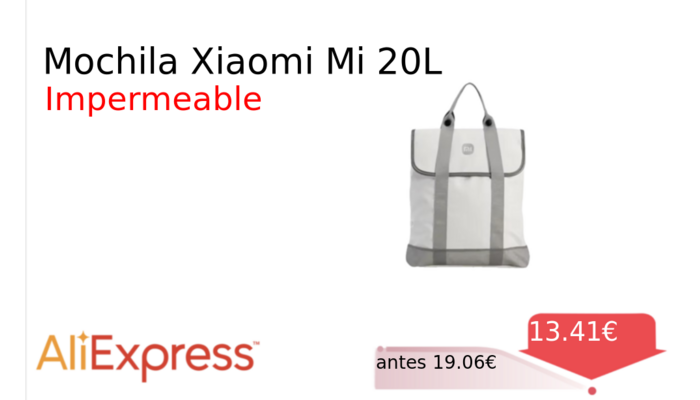 Mochila Xiaomi Mi 20L