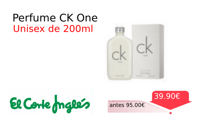 Perfume CK One