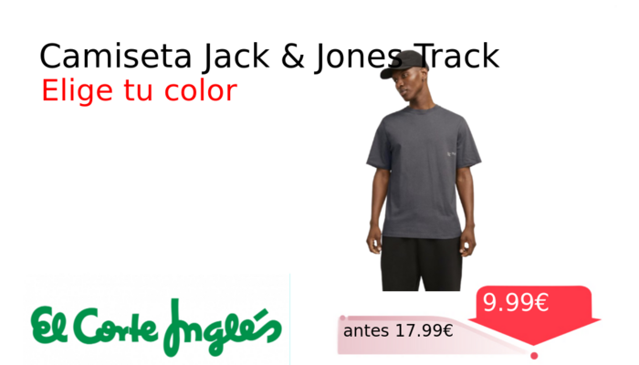 Camiseta Jack & Jones Track